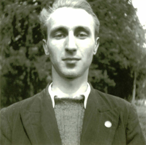 Foto: André, de middelste zoon Cougnet, ook wel Pouss genoemd